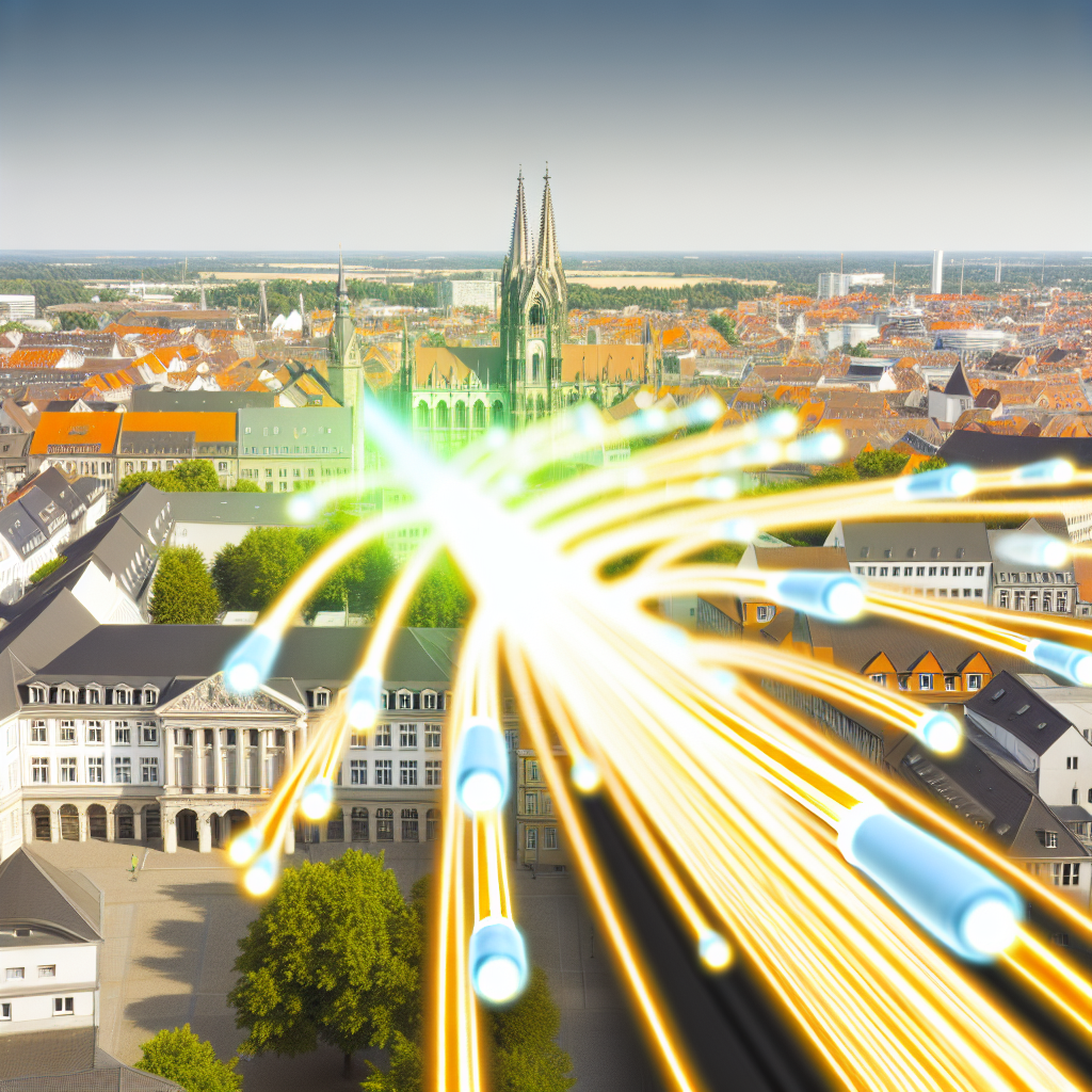 Glasfaseranschluss in Hannover: Hochgeschwindigkeitsnetz erweitert städtische Infrastruktur