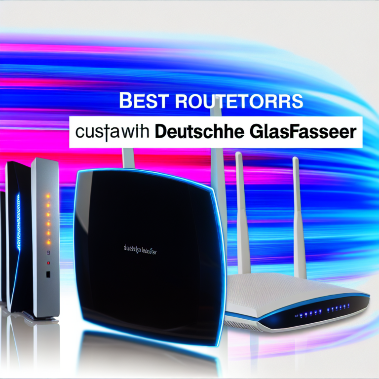 Router für Deutsche Glasfaser: Die besten Modelle für schnelles Internet