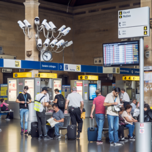 Videoüberwachung am Bahnhof: Sicherheit für Reisende und Personal