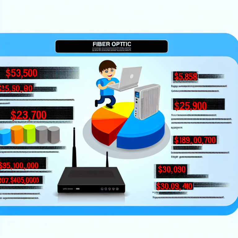 Glasfaseranschluss Kosten: Was Sie für schnelle Internetverbindungen wissen müssen