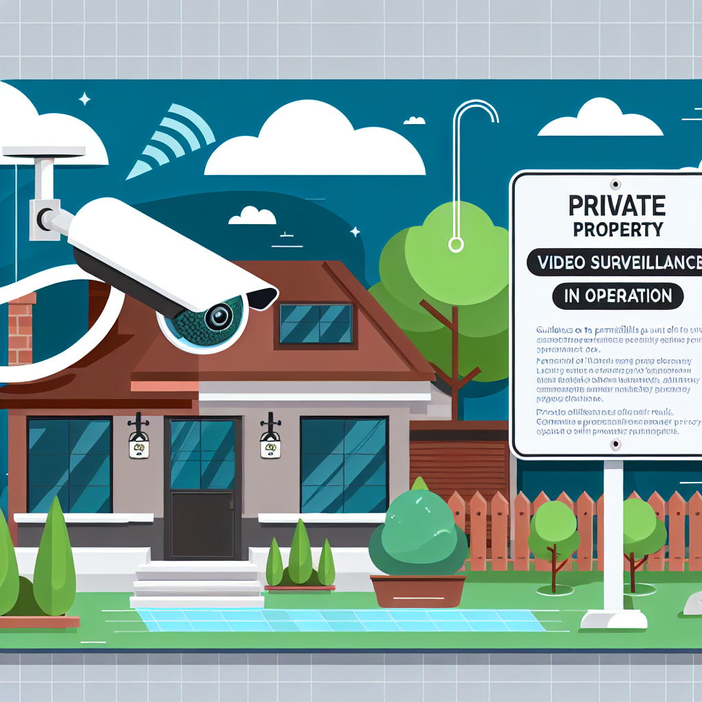 Videoüberwachung auf Privatgrundstücken: Was ist erlaubt und worauf muss man achten?