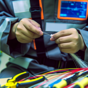 Kabel spleißen: Präzise Verbindungen für Glasfaser- und Netzwerkinstallationen