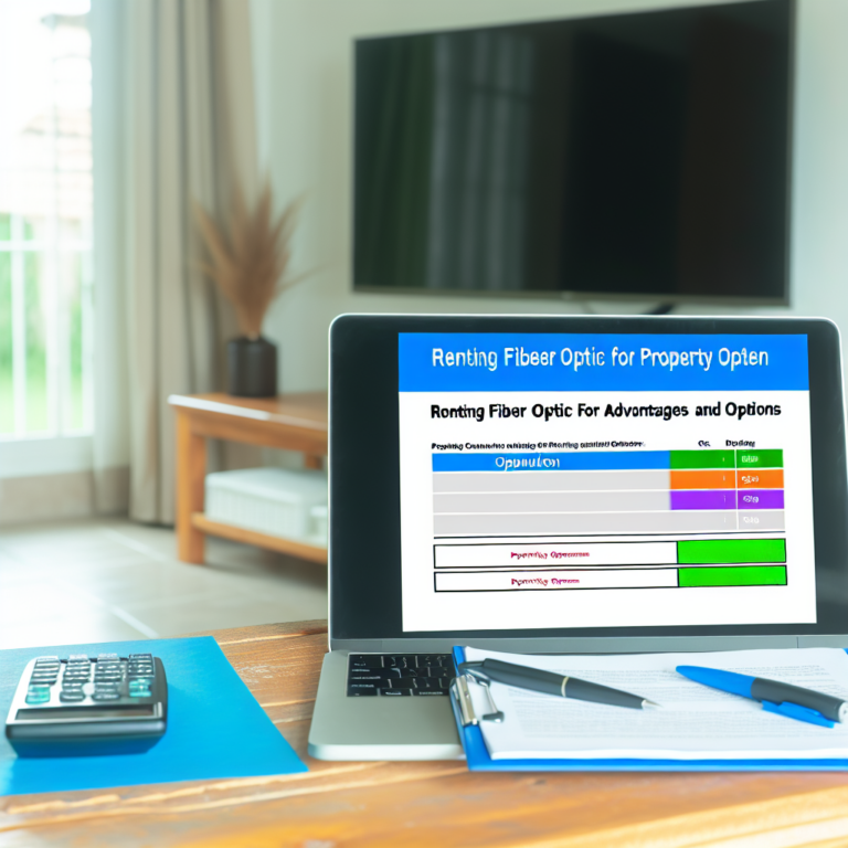 Glasfaser mieten für Eigentümer: Vorteile und Optionen im Überblick