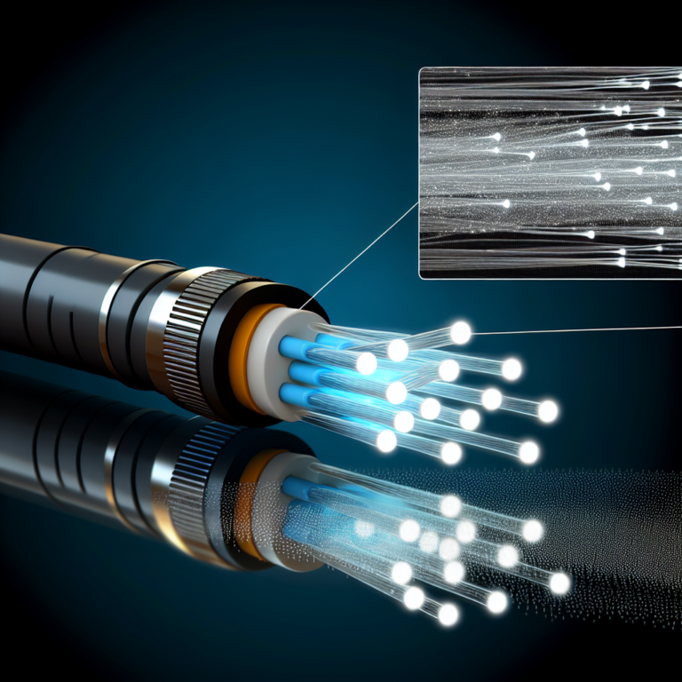 Lichtleitkabel: Moderne Glasfasertechnologie für schnelle Datenübertragung